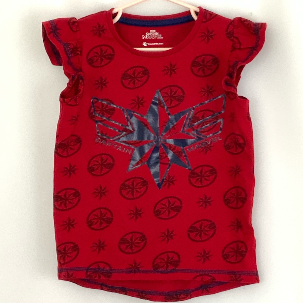 Girl’s Captain Marvel Tee
